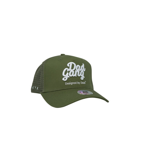 Dad Gang Trucker - Olive