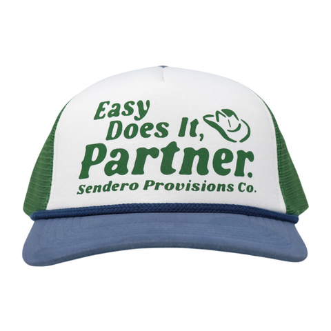 Easy Does It Hat White/Green