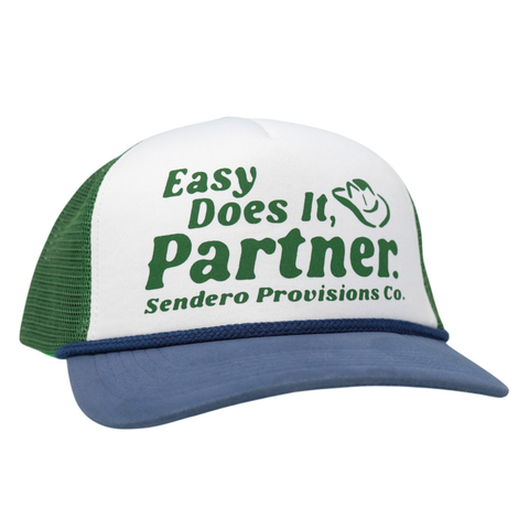 Easy Does It Hat White/Green