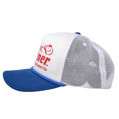 Easy Does It Hat White/Red
