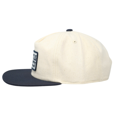 Field Hat – Color: Vintage White/ Blue