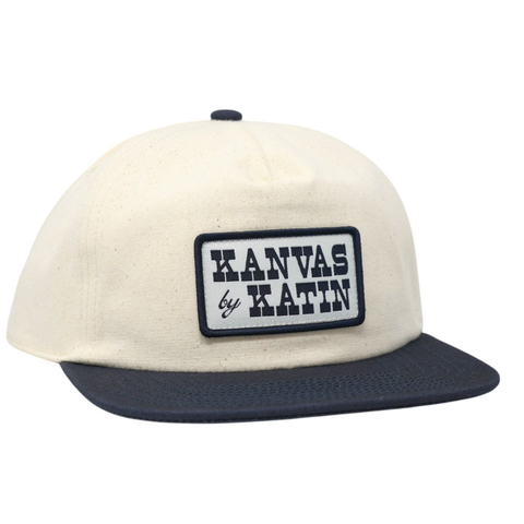 Field Hat – Color: Vintage White/ Blue