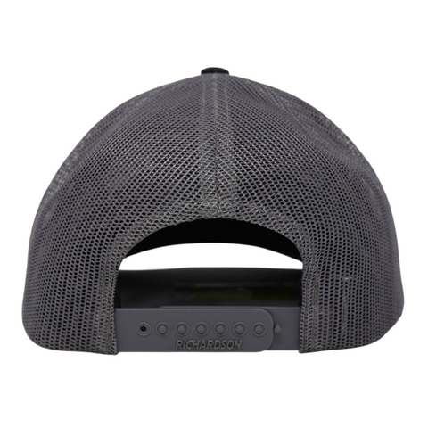Hard Hit'n Mesh Hat – Color: Black/Charcoal