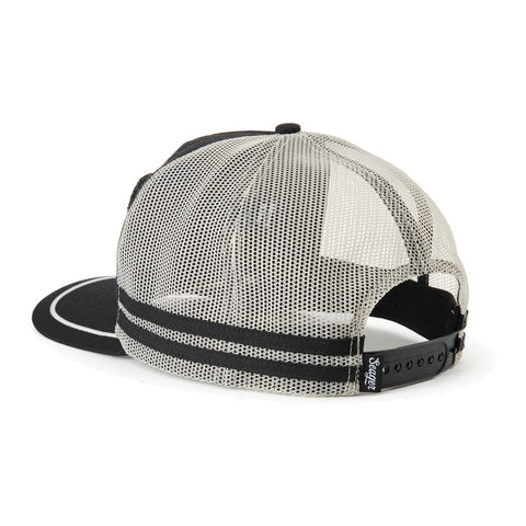 High Noon Trucker Snapback – Color: Black/Cream