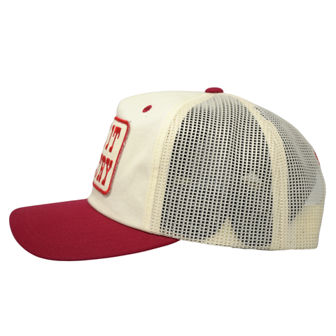 Keep It Country Trucker – Color: Cream/Red