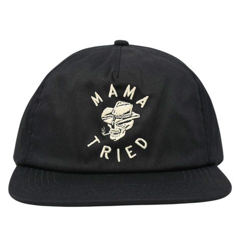 Mama Tried Hat – Color: Black