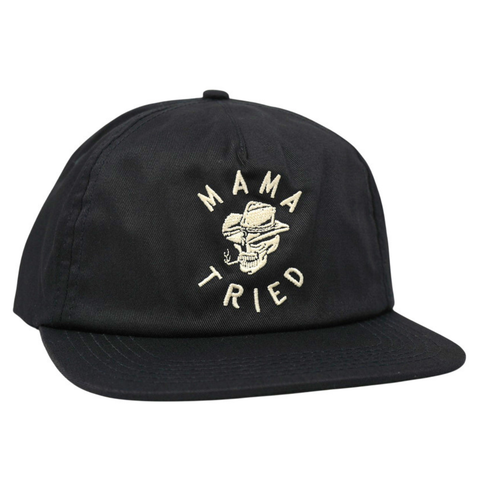 Mama Tried Hat – Color: Black