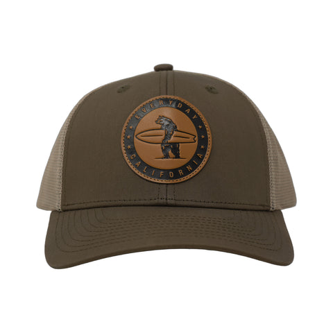 Marlin Snapback – Color: Brown and Khaki
