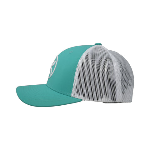 O Classic Teal/White Trucker