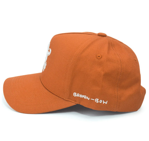 Orange Clay Snapback - Rooster 