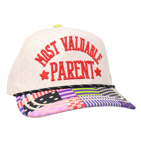 Patchwork Most Valuable Parent Hat