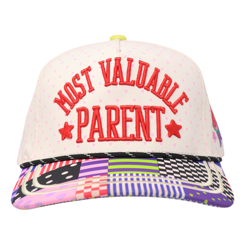 Patchwork Most Valuable Parent Hat