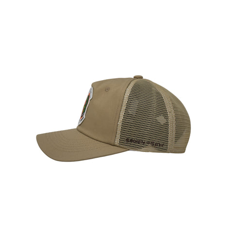 Protect Our Wetlands Unstructured Vintage Snapback Tan