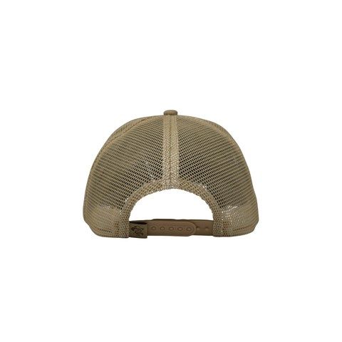 Protect Our Wetlands Unstructured Vintage Snapback Tan
