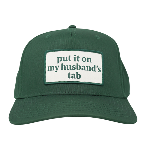put it on my husbands tab - green - TopIt