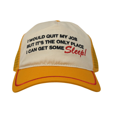 Quit My Job Trucker – Color: Yellow
