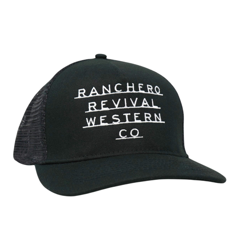Ranch Trucker – Color: Black/ Black