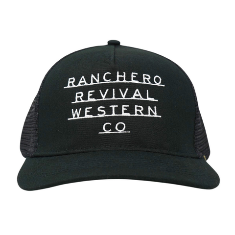 Ranch Trucker – Color: Black/ Black