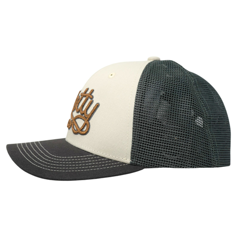 Rodeo Snapback – Color: Black Sand