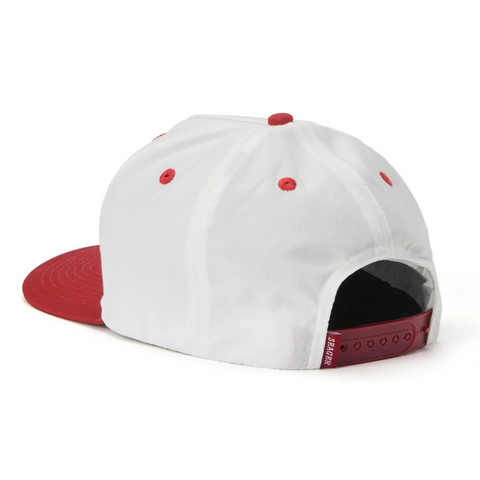 Bradley Snapback White/ Red