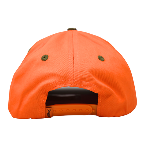Seager x Mossy Oak I.O.F. Snapback – Color: Orange/ Camo