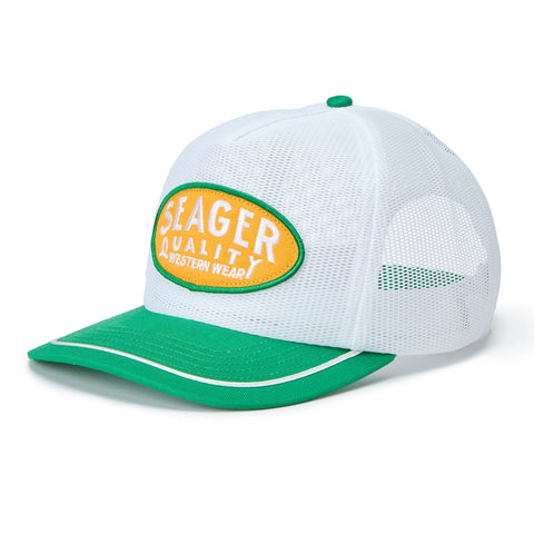 Old Town Snapback White/ Green