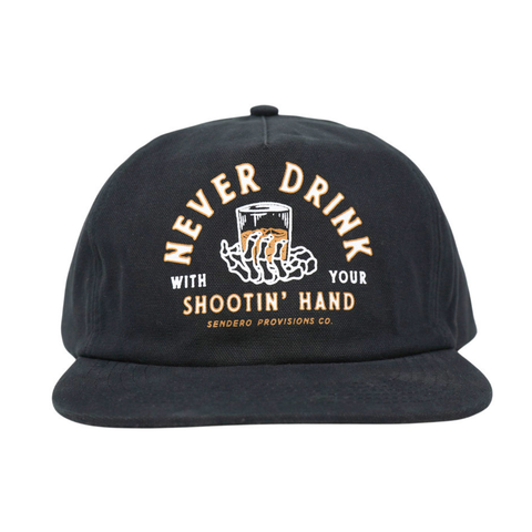 Shootin' Hand Hat - Black