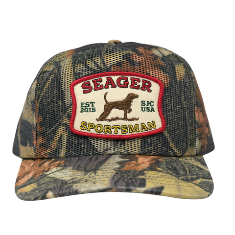 Sportsman Mesh Trucker Snapback SJC Camo