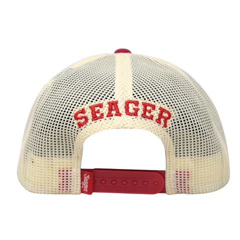 Keep It Country Snapback Cream/ Red