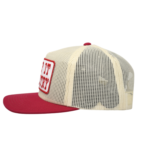 Keep It Country Snapback Cream/ Red
