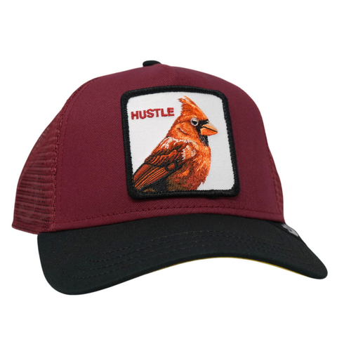 The Hustle Bird – Color: Burgandy