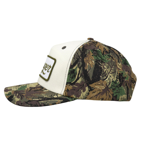 Uncle Bill Hemp Snapback Camo/Cream