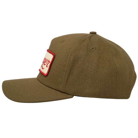 Uncle Bill Hemp Snapback Tan