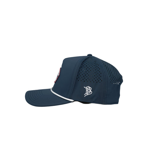 United States of America Badge Curved 5 Panel Rope – Color: Orion