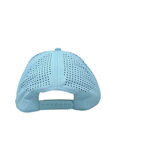 USA Icon Curved 5 Panel Rope – Color: Sky Blue