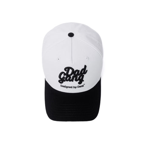 White & Black Logo Hat