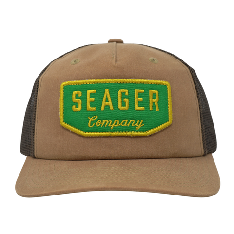 Wilson Waxed Canvas Snapback Tan