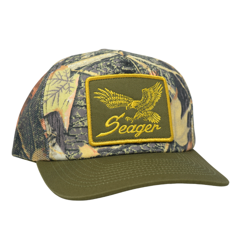 Wingspan Trucker Snapback – Color: Camo/Woodland